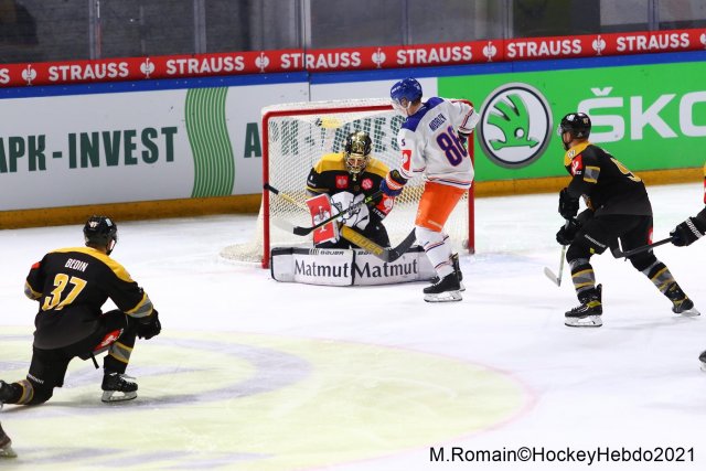 Photo hockey reportage CHL : Rouen, La fin d’un rêve.