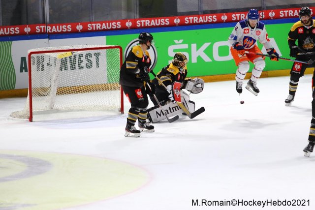 Photo hockey reportage CHL : Rouen, La fin d’un rêve.