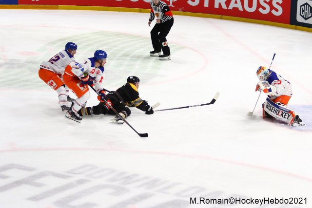 Photo hockey reportage CHL : Rouen, La fin d’un rêve.