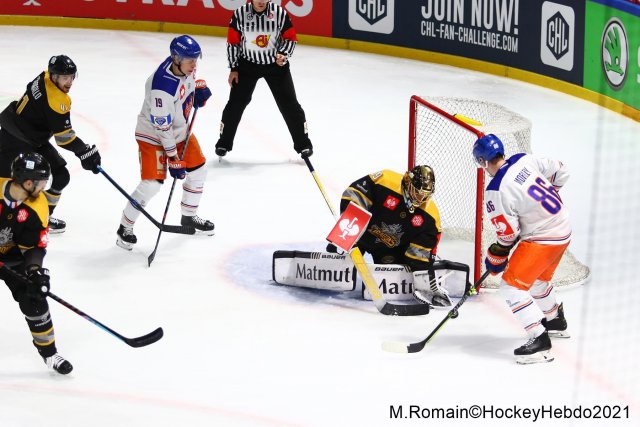 Photo hockey reportage CHL : Rouen, La fin d’un rêve.