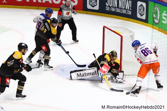 Photo hockey reportage CHL : Rouen, La fin d’un rêve.