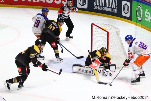 Photo hockey reportage CHL : Rouen, La fin d’un rêve.