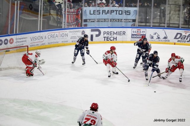 Photo hockey match Angers  - Cergy-Pontoise le 22/12/2021