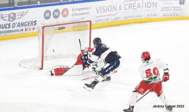 Photo hockey match Angers  - Cergy-Pontoise le 22/12/2021