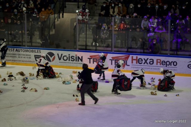 Photo hockey match Angers  - Cergy-Pontoise le 22/12/2021