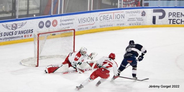 Photo hockey match Angers  - Cergy-Pontoise le 22/12/2021