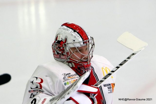 Photo hockey match Nice - Briançon  le 22/12/2021