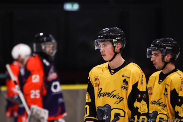 Photo hockey match Clermont-Ferrand - Chambéry le 21/12/2021