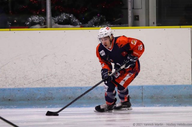 Photo hockey match Clermont-Ferrand - Chambéry le 21/12/2021