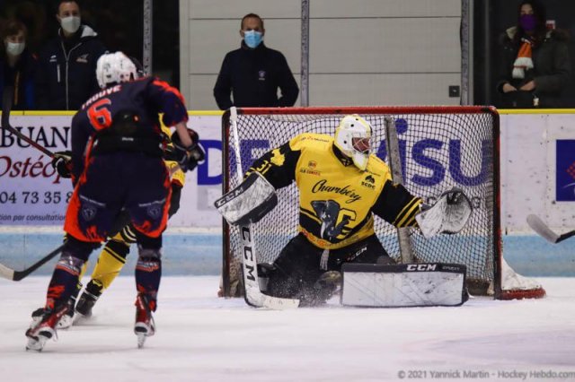 Photo hockey match Clermont-Ferrand - Chambéry le 21/12/2021