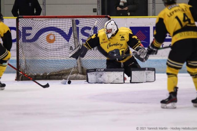 Photo hockey match Clermont-Ferrand - Chambéry le 21/12/2021