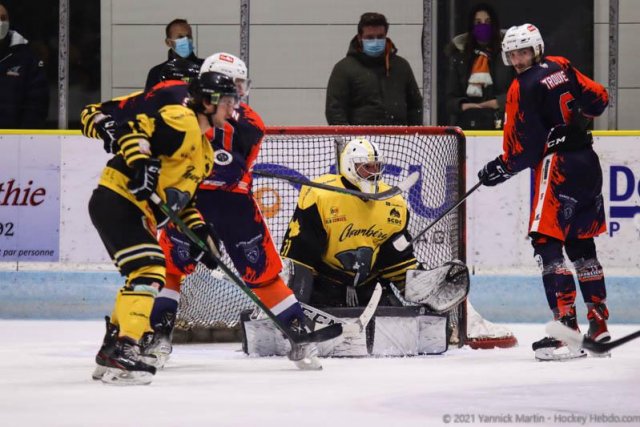 Photo hockey match Clermont-Ferrand - Chambéry le 21/12/2021