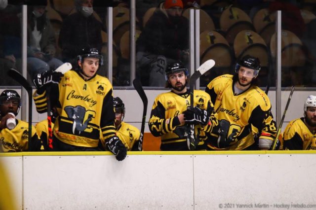 Photo hockey match Clermont-Ferrand - Chambéry le 21/12/2021