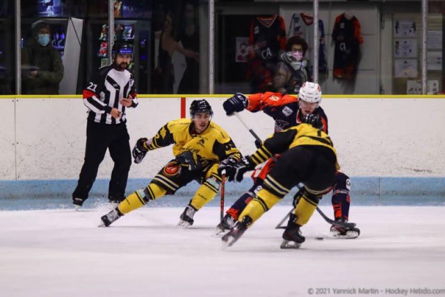 Photo hockey match Clermont-Ferrand - Chambéry le 21/12/2021