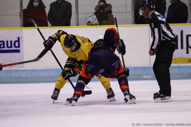 Photo hockey match Clermont-Ferrand - Chambéry le 21/12/2021