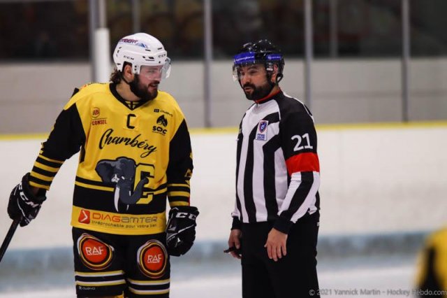 Photo hockey match Clermont-Ferrand - Chambéry le 21/12/2021