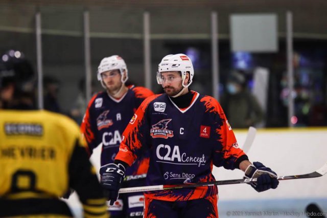 Photo hockey match Clermont-Ferrand - Chambéry le 21/12/2021