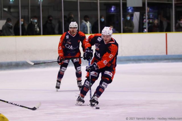 Photo hockey match Clermont-Ferrand - Chambéry le 21/12/2021