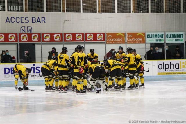 Photo hockey match Clermont-Ferrand - Chambéry le 21/12/2021