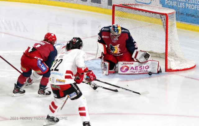 Photo hockey match Grenoble  - Briançon  le 30/12/2021