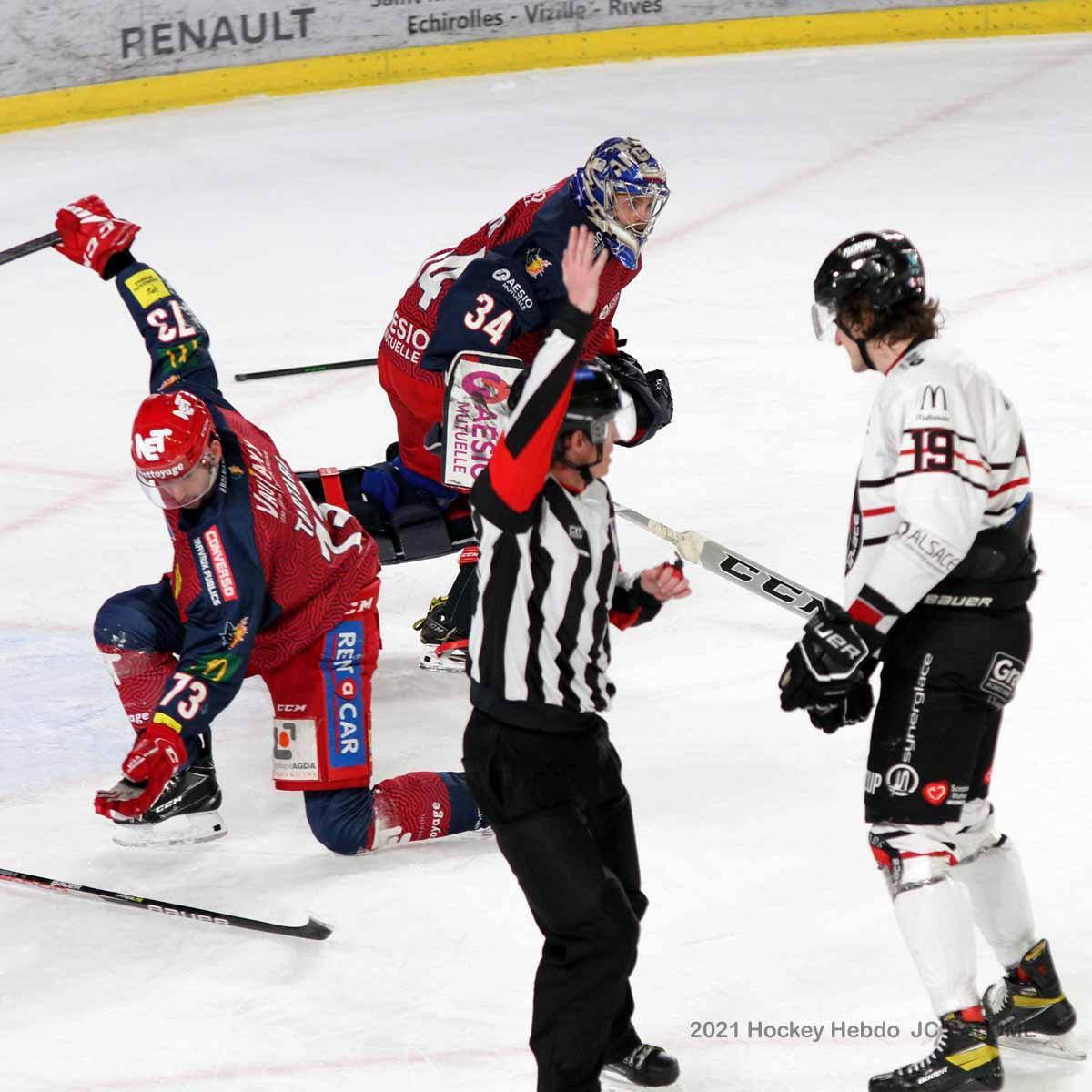 Grenoble  5 - 2 Mulhouse