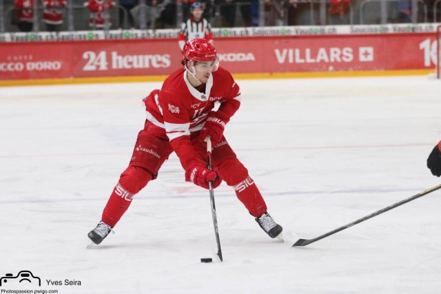 Photo hockey match Lausanne - Bern le 14/01/2022