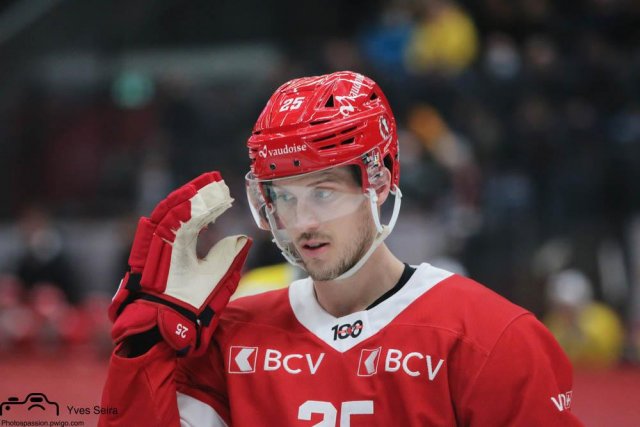 Photo hockey match Lausanne - Bern le 14/01/2022