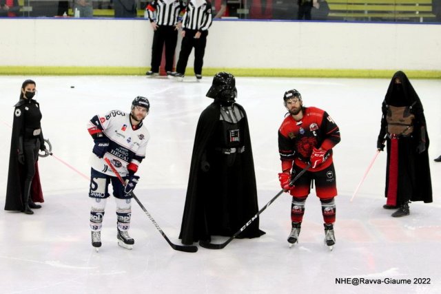 Photo hockey match Nice - Angers  le 15/01/2022
