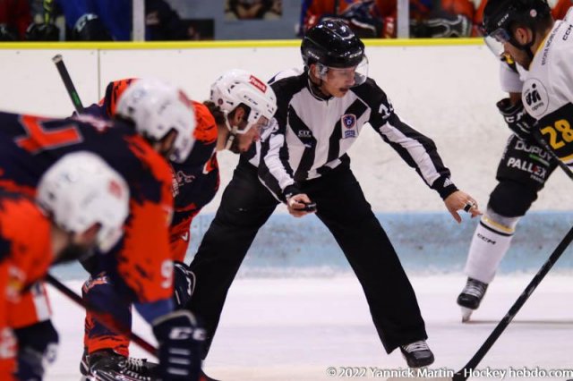 Photo hockey match Clermont-Ferrand - Strasbourg  le 15/01/2022