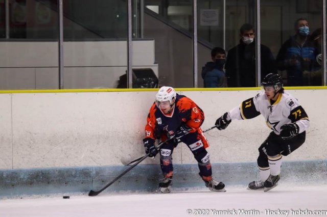 Photo hockey match Clermont-Ferrand - Strasbourg  le 15/01/2022