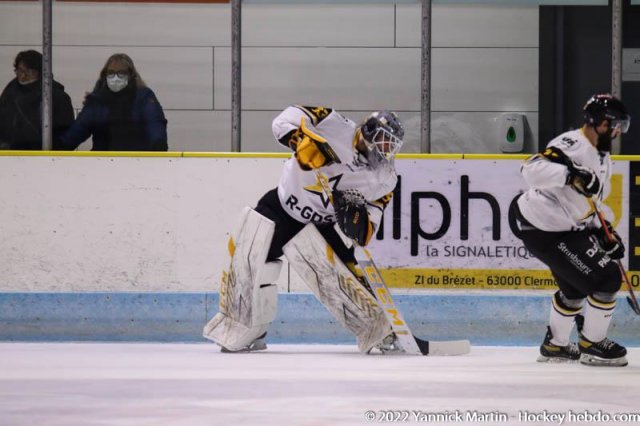 Photo hockey match Clermont-Ferrand - Strasbourg  le 15/01/2022