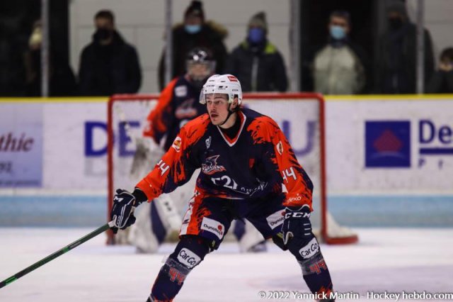 Photo hockey match Clermont-Ferrand - Strasbourg  le 15/01/2022