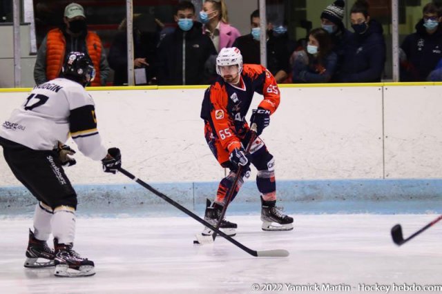 Photo hockey match Clermont-Ferrand - Strasbourg  le 15/01/2022