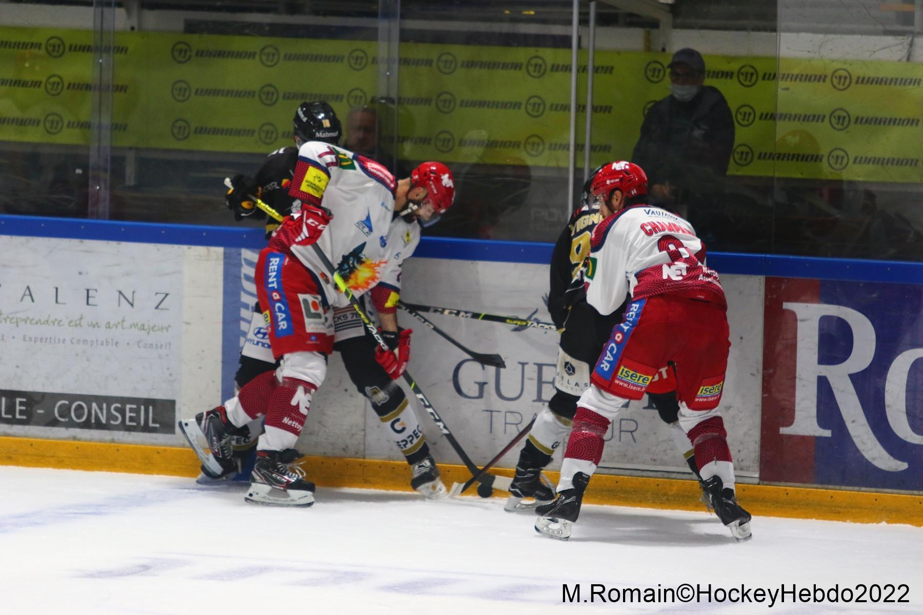 Rouen 2 - 5 Grenoble 