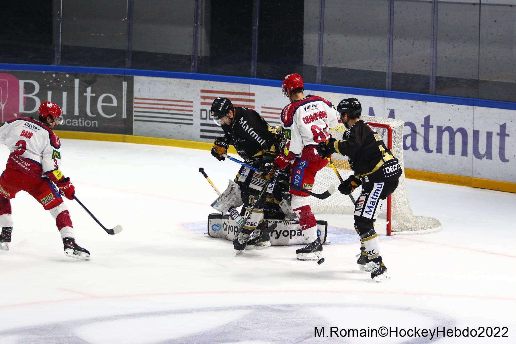 Rouen 2 - 5 Grenoble 