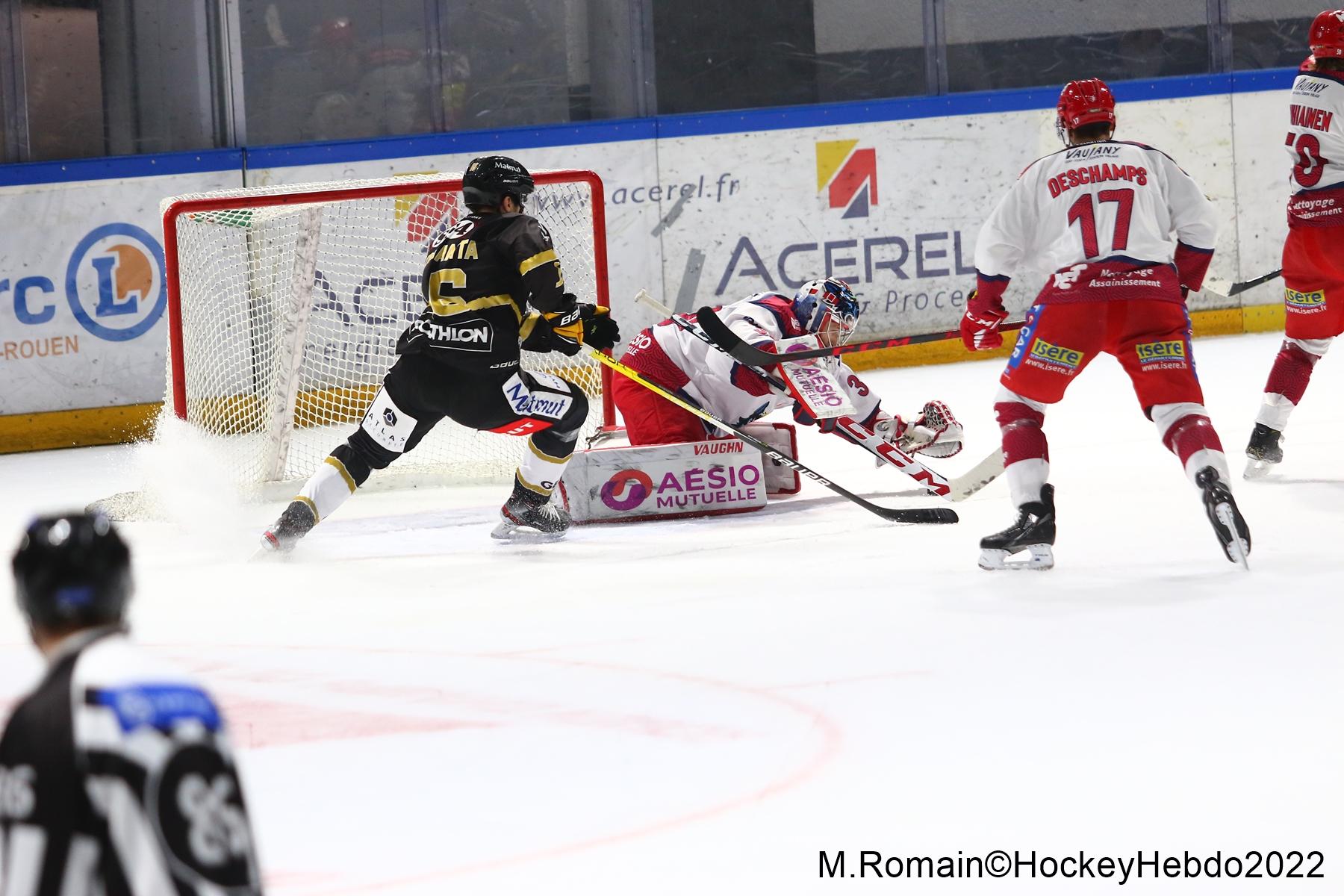Rouen 2 - 5 Grenoble 
