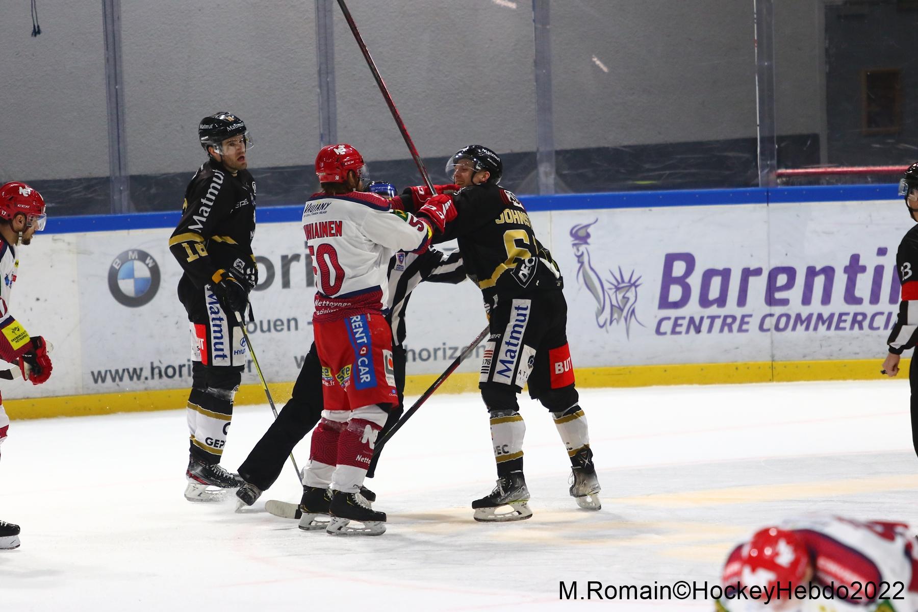 Rouen 2 - 5 Grenoble 