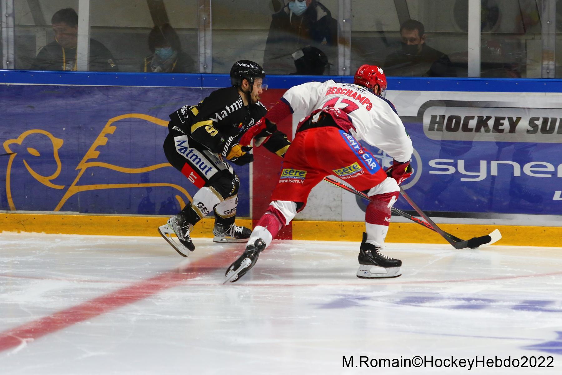 Rouen 2 - 5 Grenoble 
