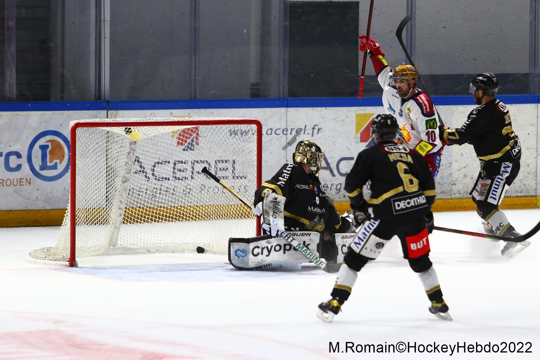 Rouen 2 - 5 Grenoble 