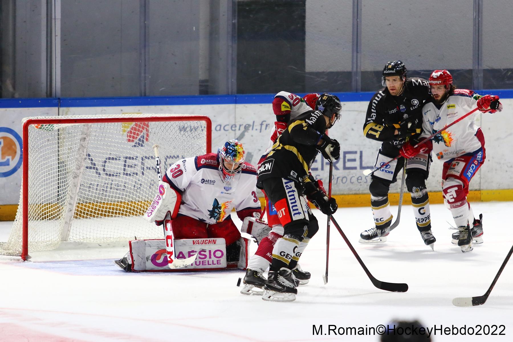 Rouen 2 - 5 Grenoble 