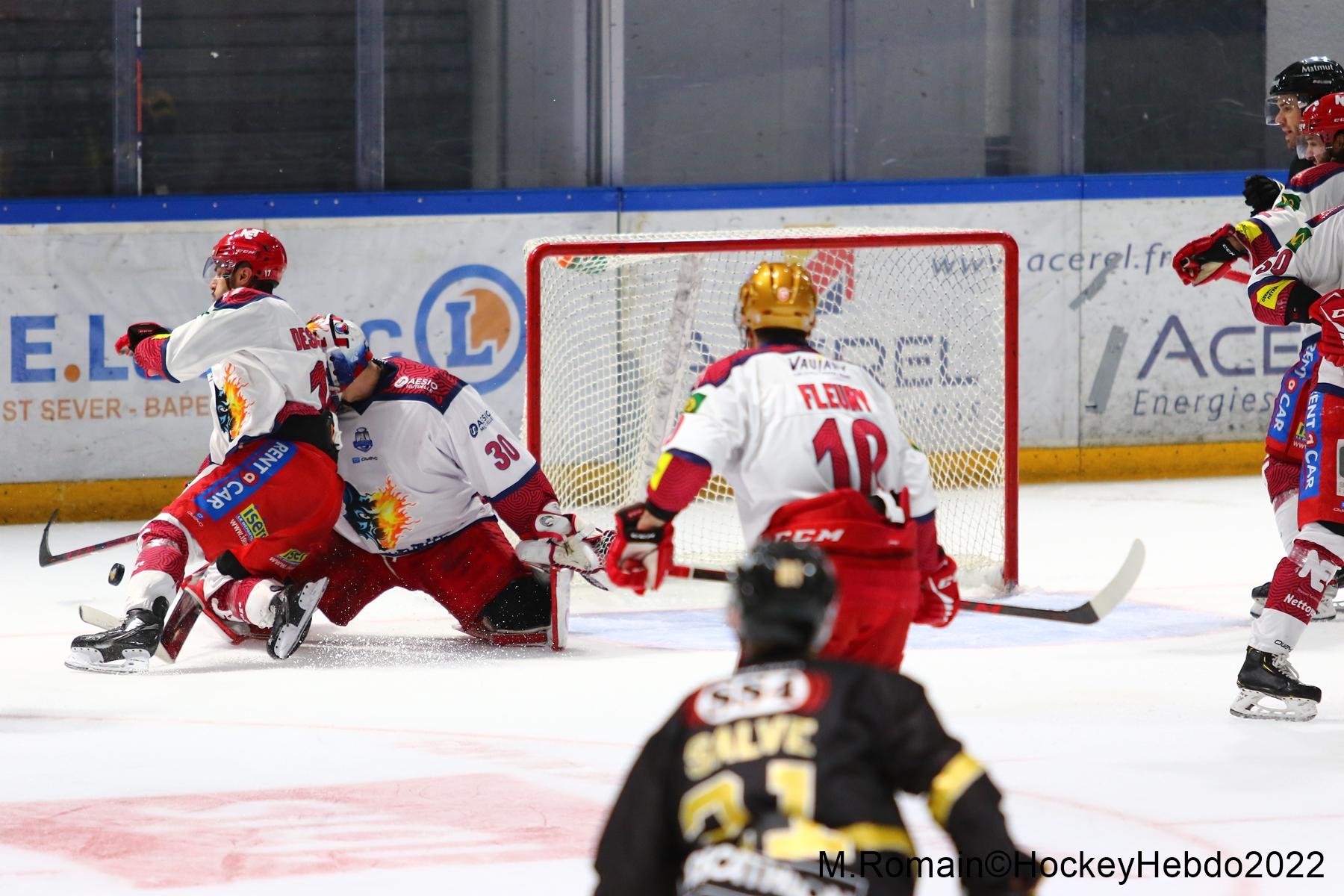 Rouen 2 - 5 Grenoble 