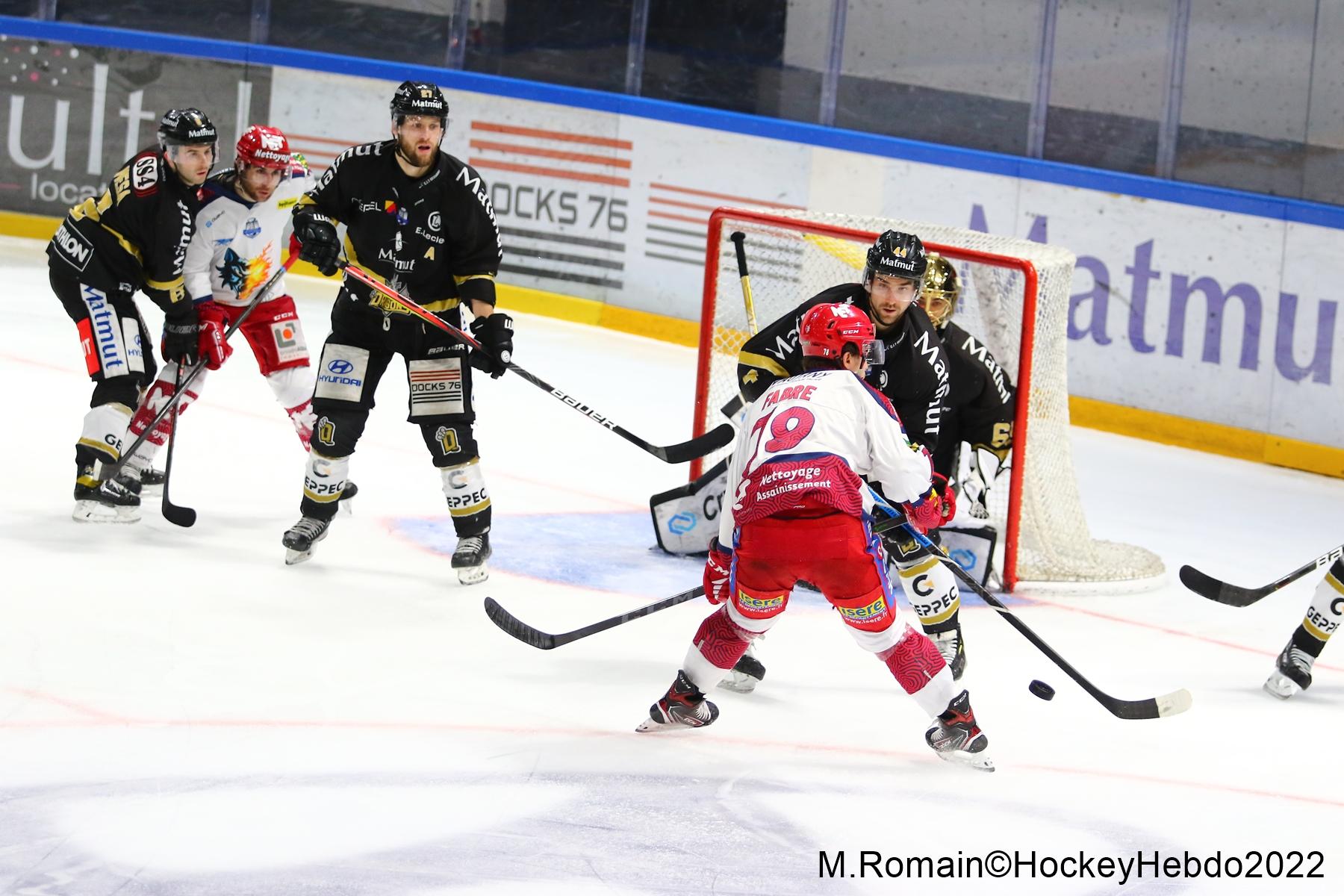 Rouen 2 - 5 Grenoble 