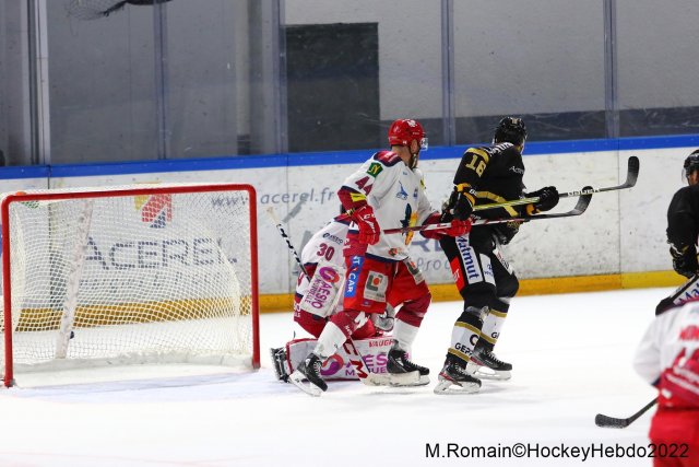 Photo hockey match Rouen - Grenoble  le 18/01/2022