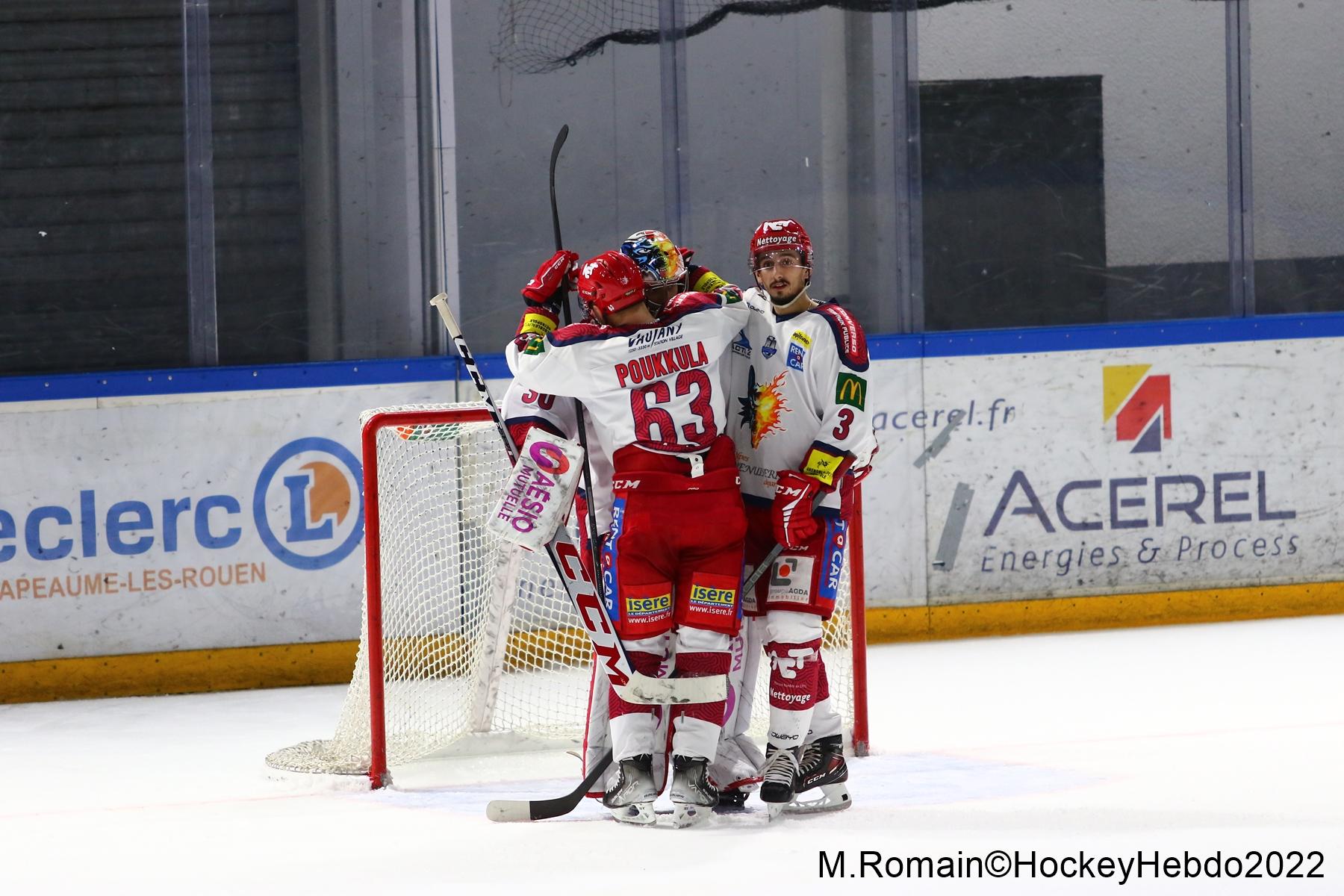Rouen 2 - 5 Grenoble 