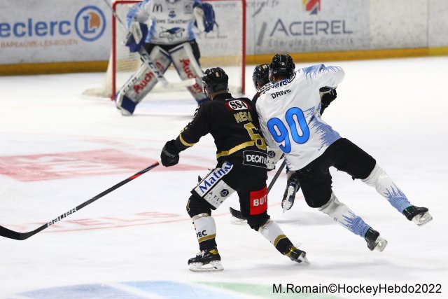 Photo hockey match Rouen - Gap  le 23/01/2022