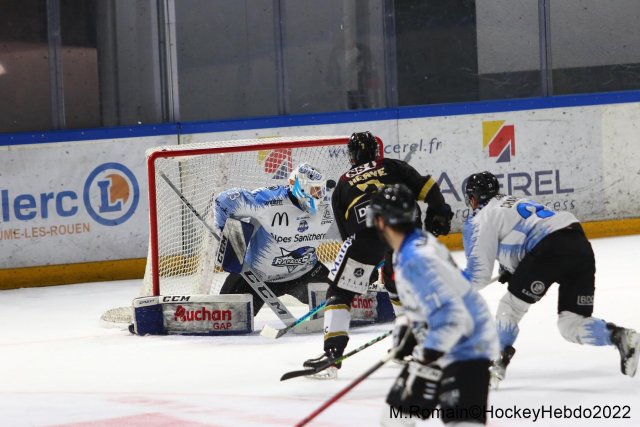 Photo hockey match Rouen - Gap  le 23/01/2022