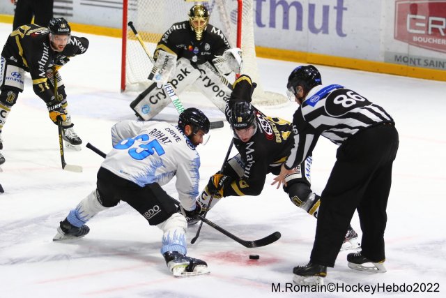 Photo hockey match Rouen - Gap  le 23/01/2022