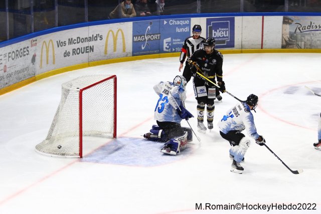 Photo hockey match Rouen - Gap  le 23/01/2022