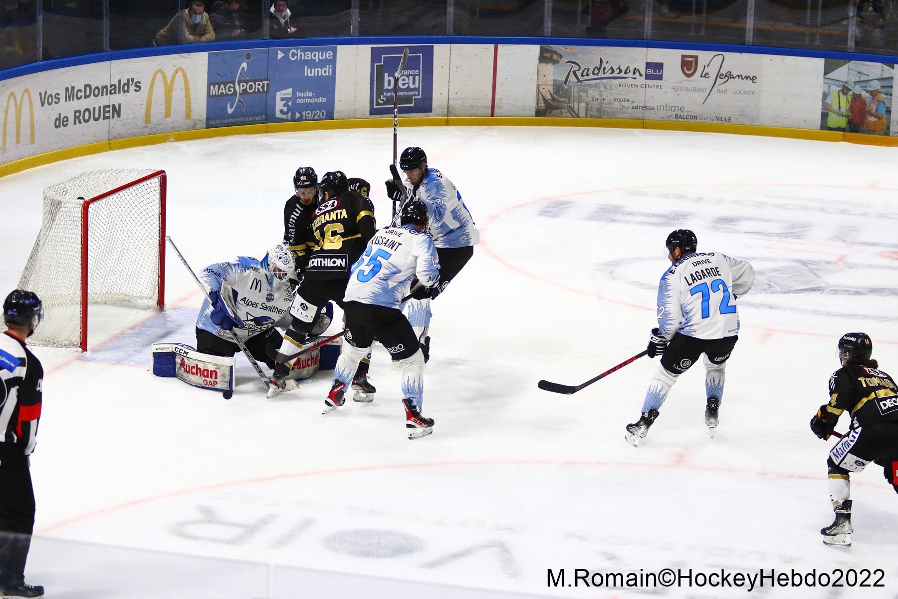Rouen 6 - 3 Gap 