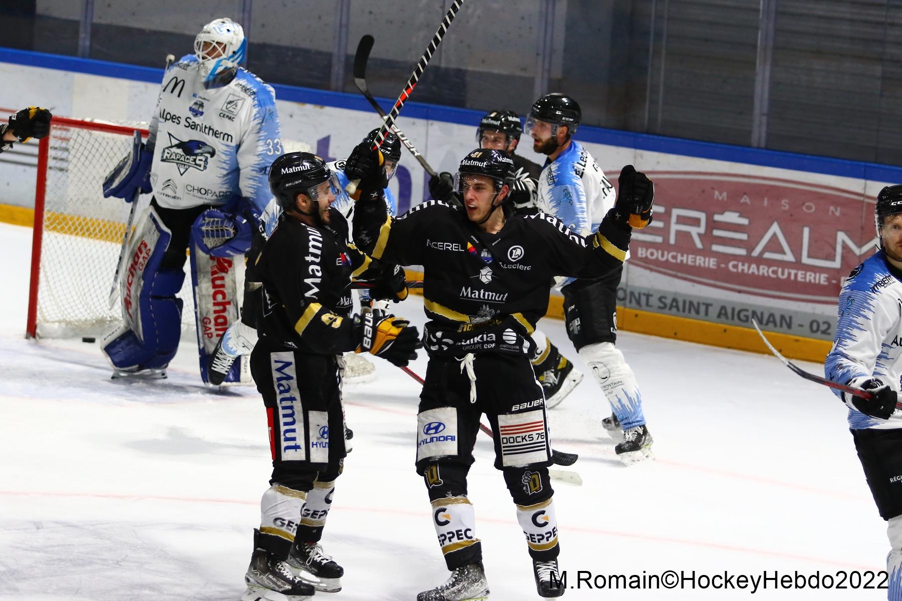 Rouen 6 - 3 Gap 